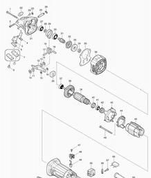 Makita JS1601 spare parts