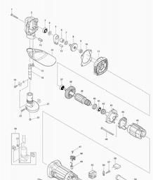 Makita JS1602 spare parts