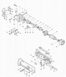 Makita JS1660 spare parts