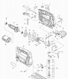 Makita JV0600 spare parts