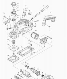 Makita KP0800 spare parts