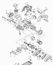 Makita KP0810C spare parts