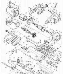 Makita KP312 spare parts