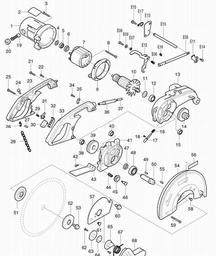 Makita LC1230 spare parts