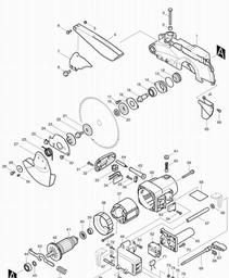 Makita LH1040 spare parts