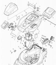 Makita LM430D spare parts