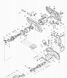 Makita LS0714 spare parts