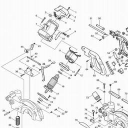 Makita LS1013L spare parts