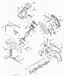Makita LS1013 spare parts