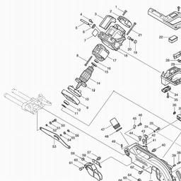 Makita LS1016 spare parts