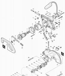 Makita LS1040F spare parts