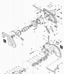 Makita LS1040 spare parts