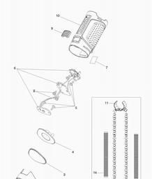 Makita ML101 spare parts