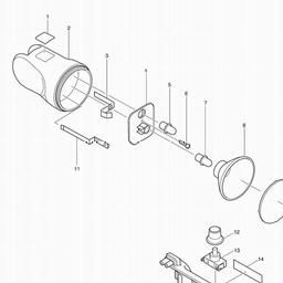Makita ML180 spare parts