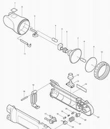 Makita ML702 spare parts