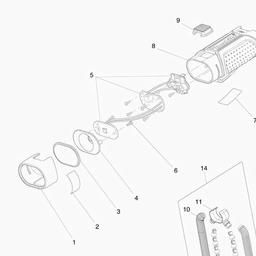 Makita ML705 spare parts