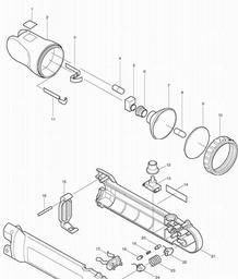 Makita ML902 spare parts