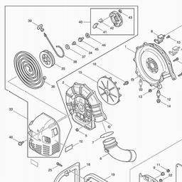 Makita PB500R spare parts