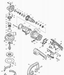 Makita PC5000C spare parts