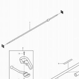 Makita PTR2500 spare parts