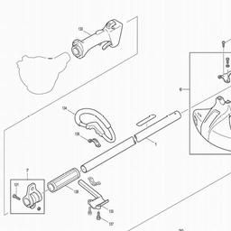 Makita RBC221 spare parts