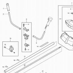 Makita RBC3101 spare parts