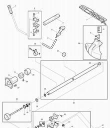 Makita RBC310 spare parts