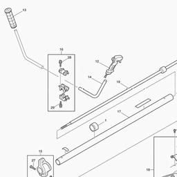 Makita RBC320 spare parts