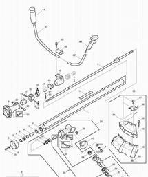 Makita RBC420E spare parts