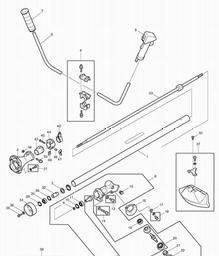 Makita RBC420 spare parts