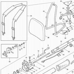 Makita RBK410 spare parts