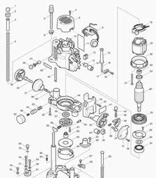 Makita RP1110C spare parts