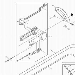 Makita RST250 spare parts