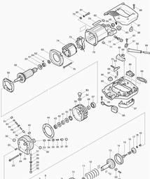 Makita SC161 spare parts