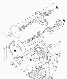 Makita SR1600 spare parts