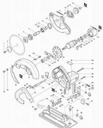 Makita SR1800 spare parts