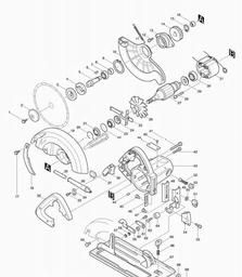 Makita SR2100 spare parts
