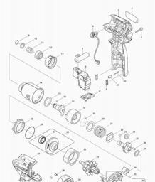 Makita TD091D spare parts
