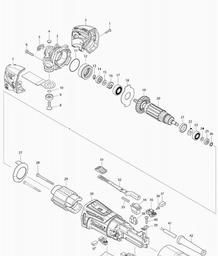 Makita TM3000C spare parts