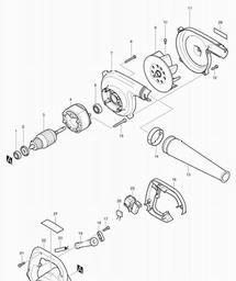 Makita UB1101 spare parts