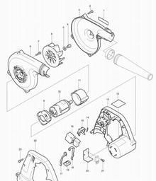 Makita UB120D spare parts