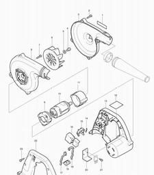 Makita UB140D spare parts