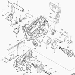Makita UC250D spare parts