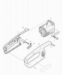 Makita UC3501A spare parts