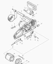 Makita UC3520A spare parts