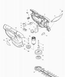 Makita UH200D spare parts