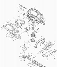 Makita UH4860 spare parts