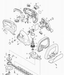 Makita UH550D spare parts
