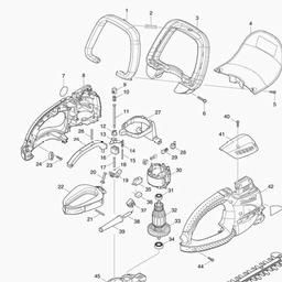 Makita UH5580 spare parts