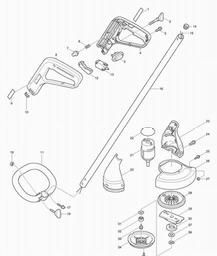 Makita UM140D spare parts